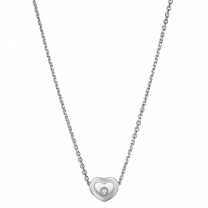 Chopard Jewelry: Happy Diamonds Icons Heart Necklace 81A054-1001